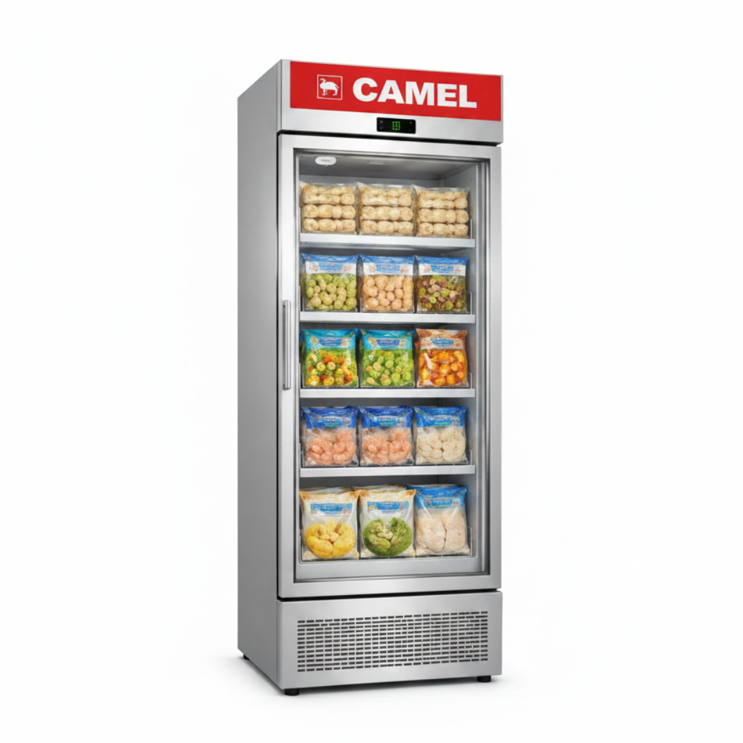 CBF-150 Upright Glass Door Freezer No Frost