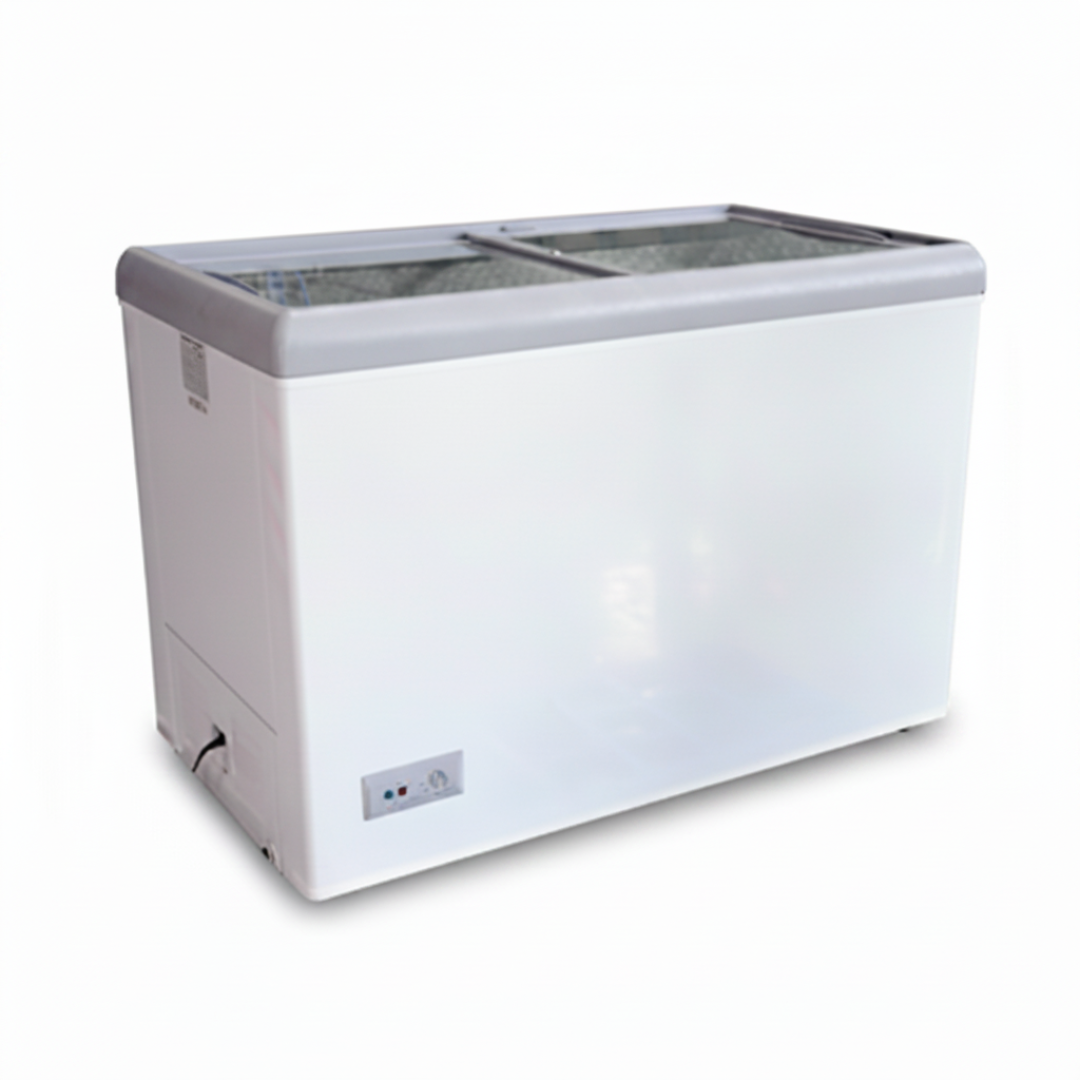 CRF-100FD-GT Chest Freezer & Chiller Duo Glass Top