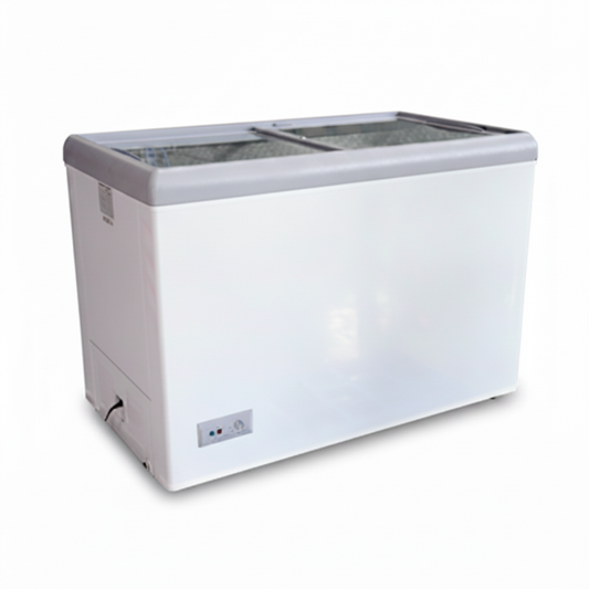 CRF-100FD-GT Chest Freezer & Chiller Duo Glass Top