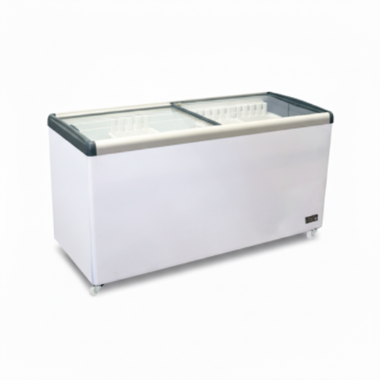 CRF-120FD-GT Chest Freezer & Chiller Duo Glass Top