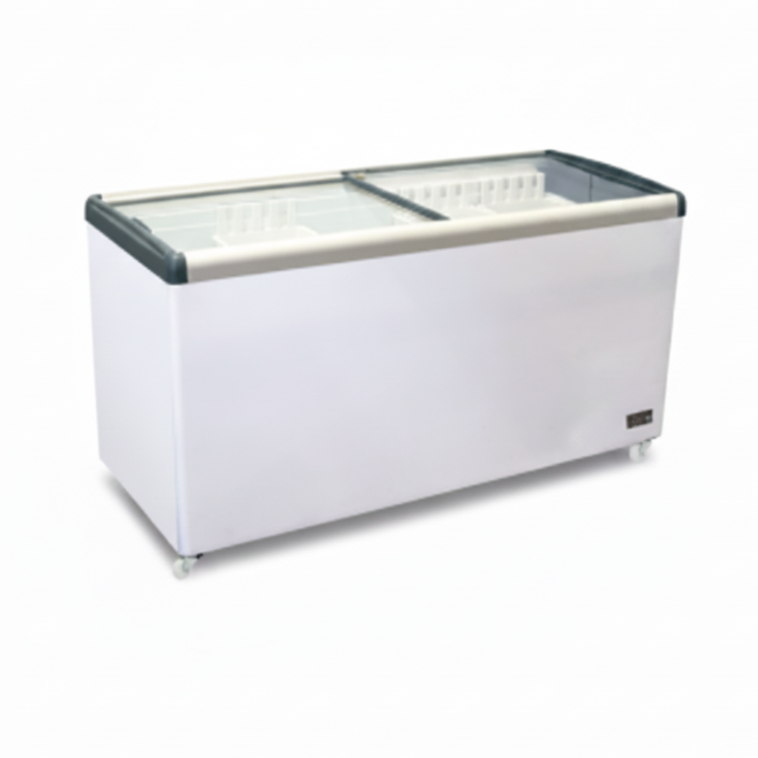 CRF-140FD-GT Chest Freezer & Chiller Duo Glass Top