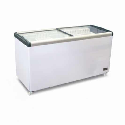 CRF-140FD-GT Chest Freezer & Chiller Duo Glass Top