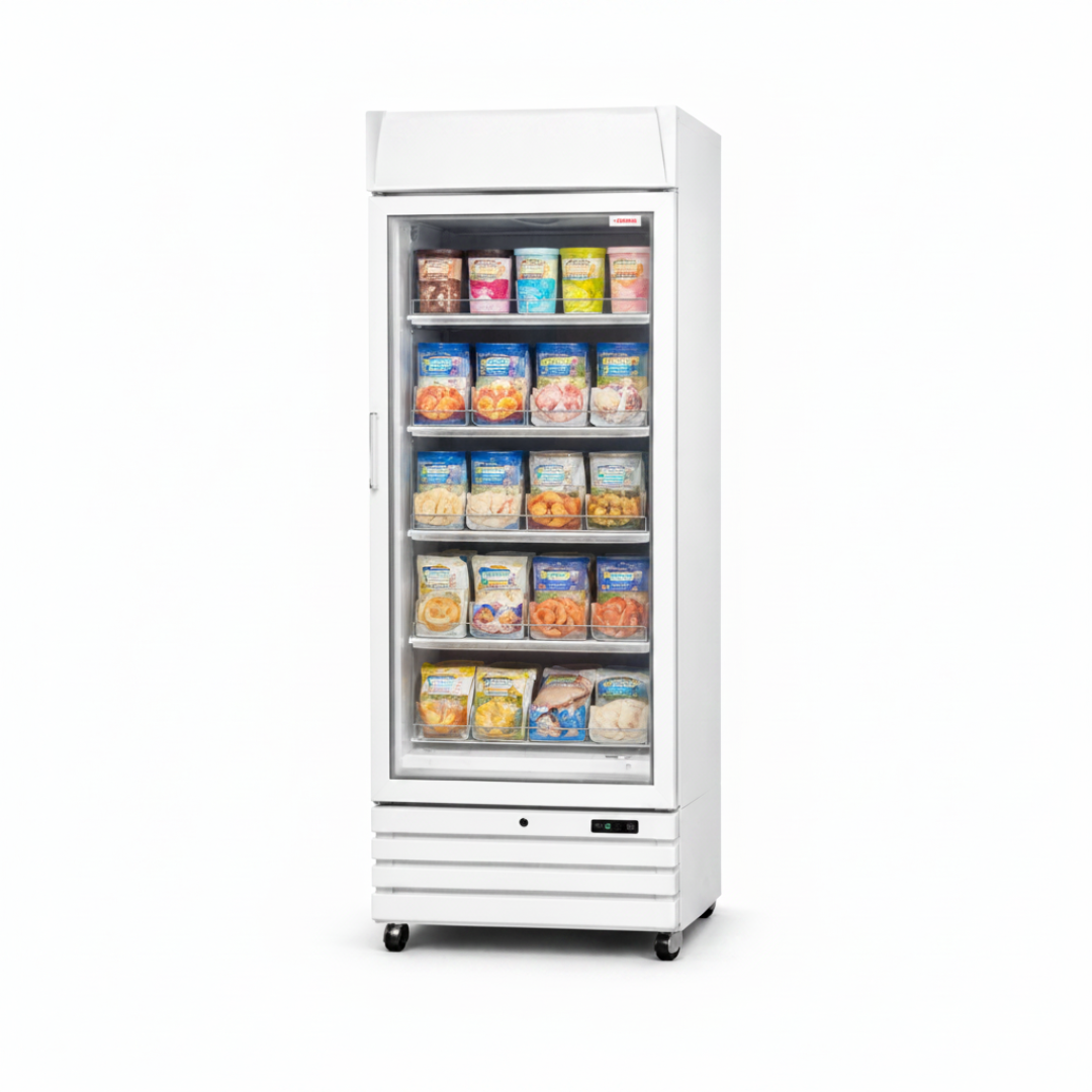 CUFIFD-13H1 Upright Glass Door Freezer No Frost