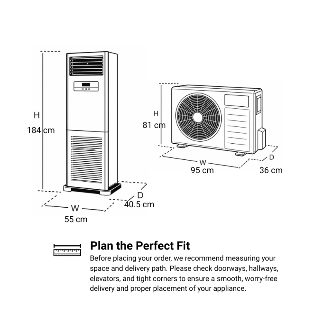CACF-36V Floor Standing Air Conditioner