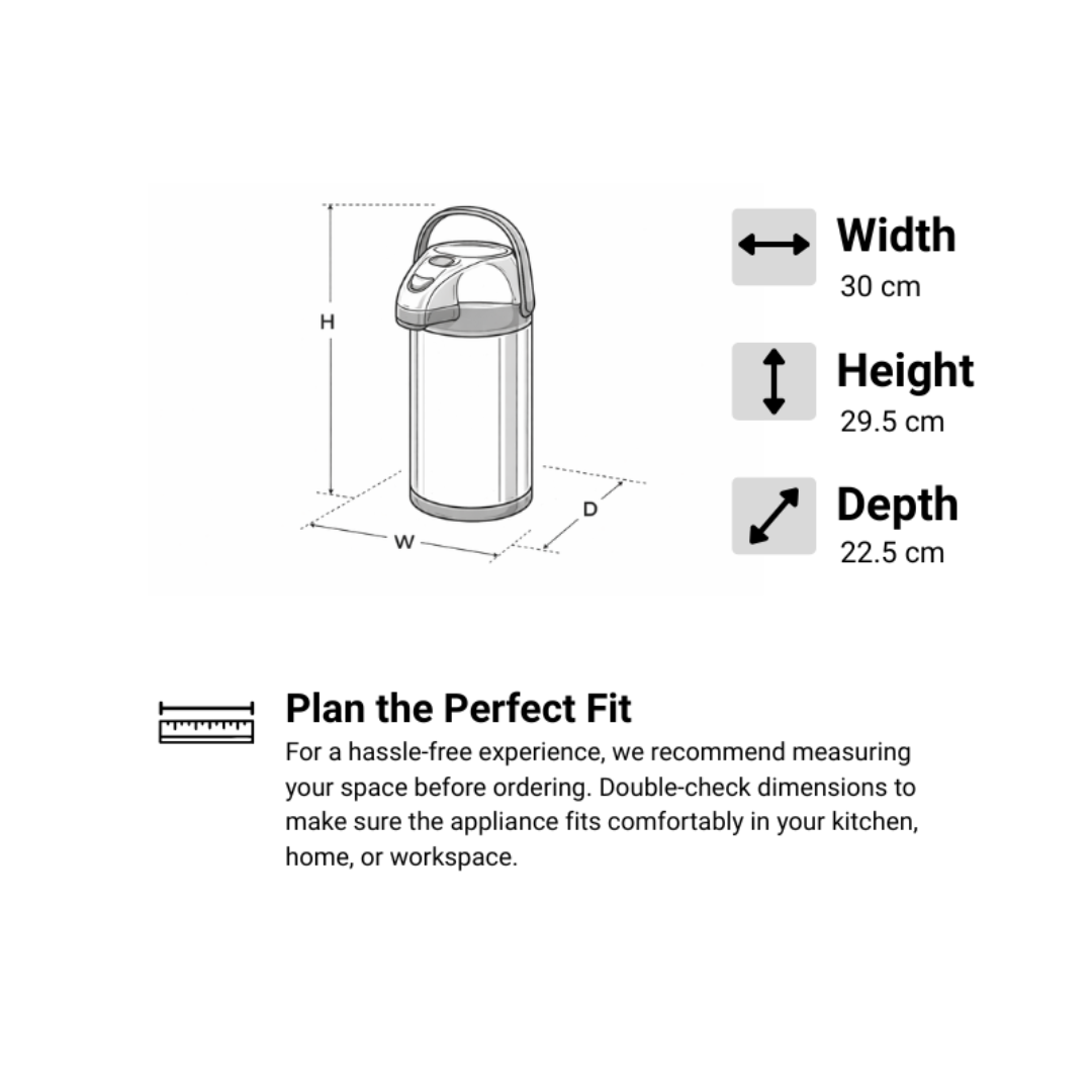 POE-3500 Electric Airpot