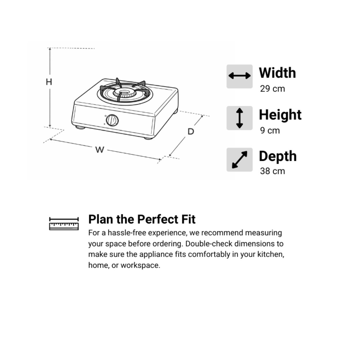 CGS-400S Single Burner Gas Stove