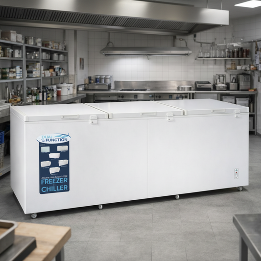 CRF-250FD Chest Freezer Solid Top