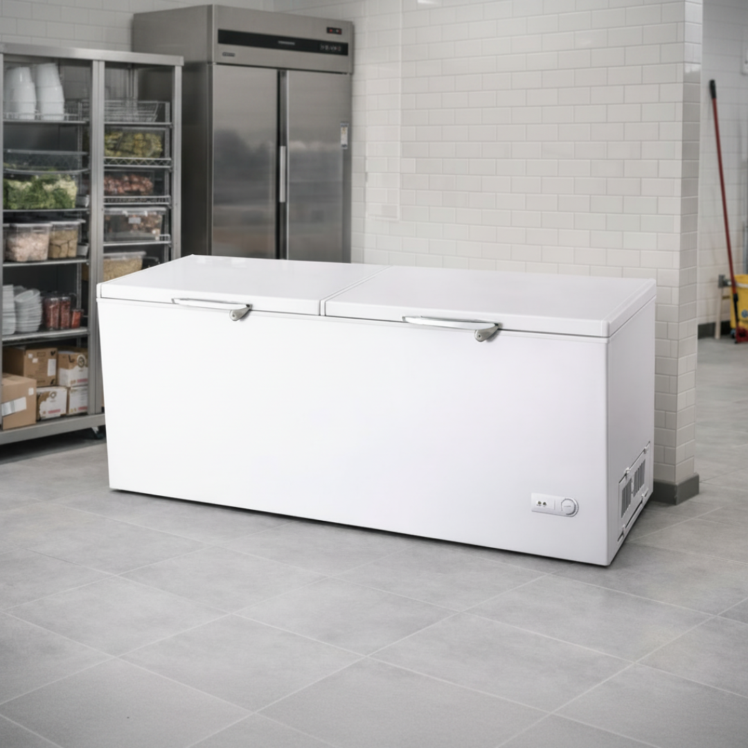 CRF-210FD Chest Freezer & Chiller Duo Solid Top