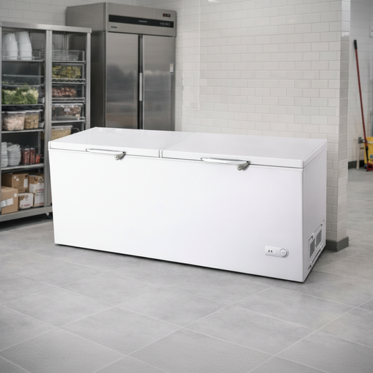 CRF-210FD Chest Freezer & Chiller Duo Solid Top