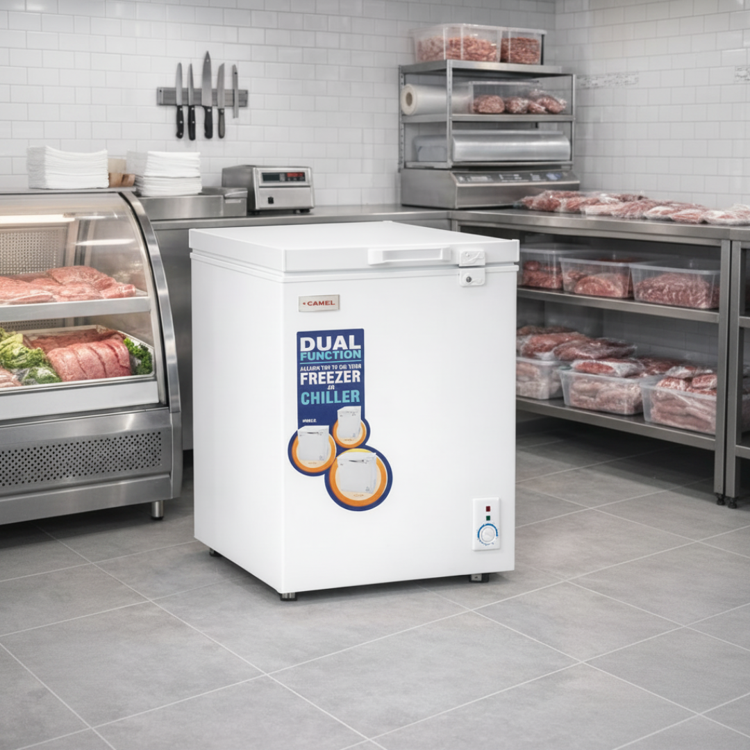 CRF-60FD Chest Freezer & Chiller Duo Solid Top