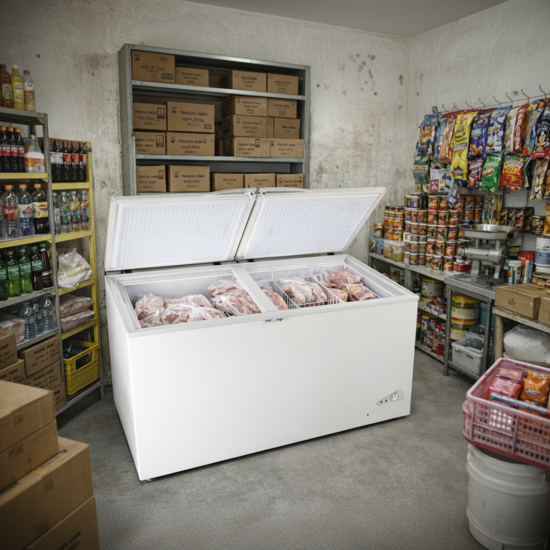 CRF-180FD Chest Freezer & Chiller Duo Solid Top