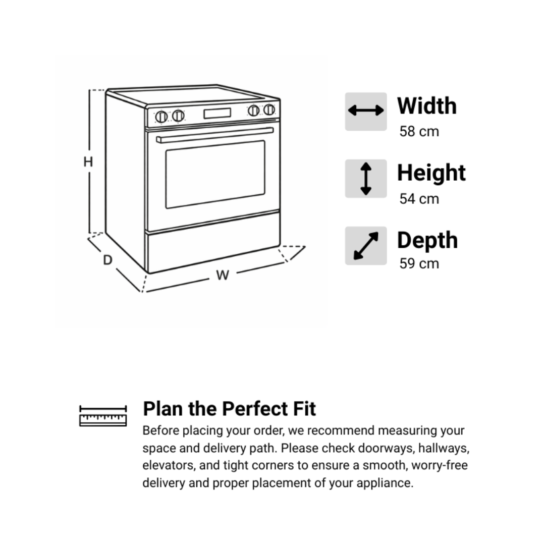 CFS-6040G4XR Gas Range