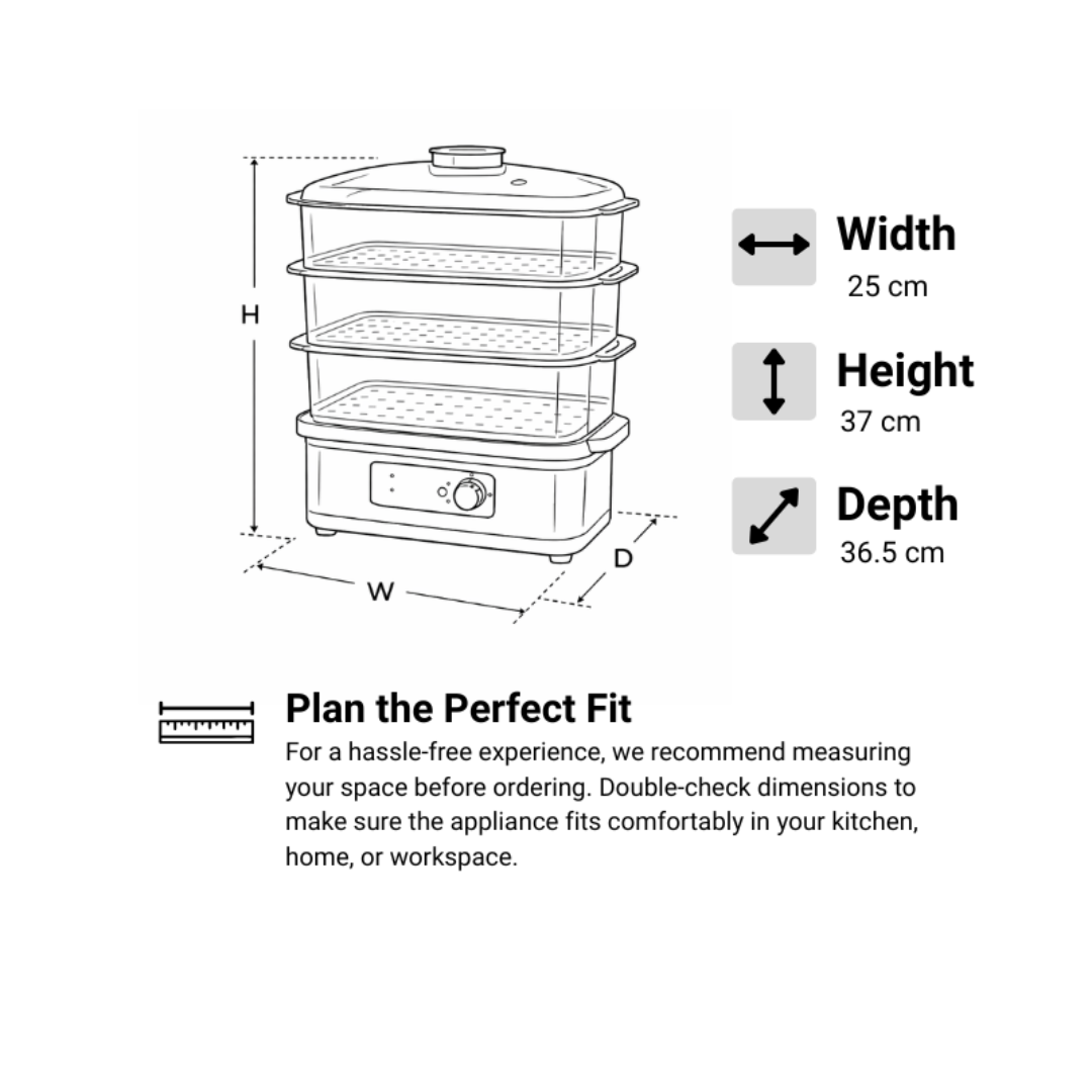 CS-235MDP Multifunctional Steamer