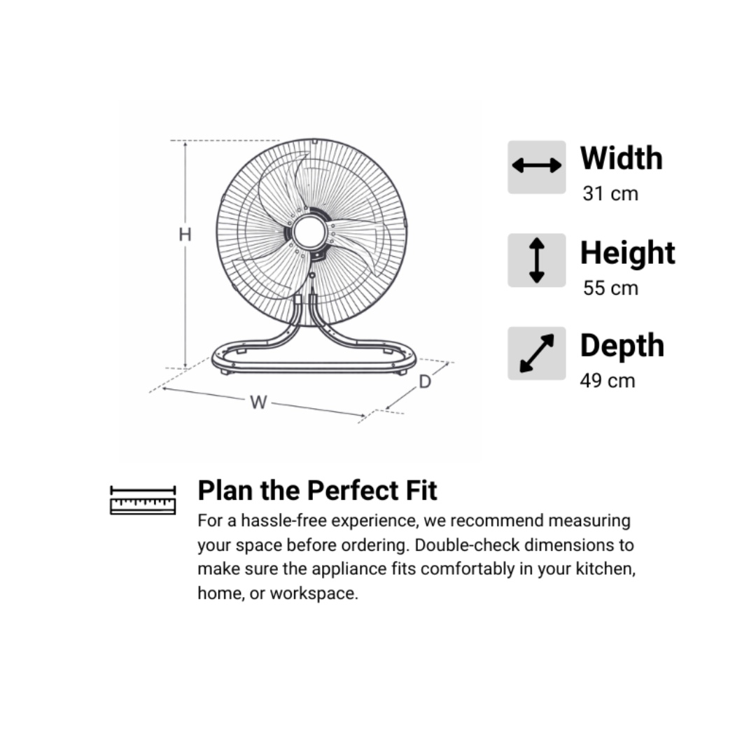 RIF-18 18″ Industrial Floor Fan